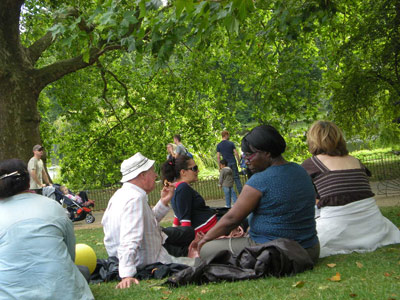 Picnic at St. James Park - London 2009